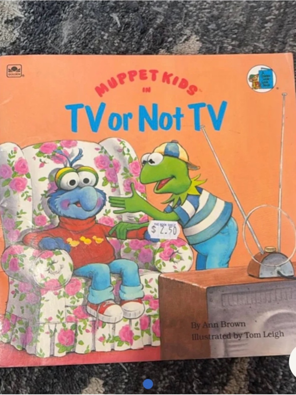 Muppet Kids "TV or Not TV" Children's Book - Orange